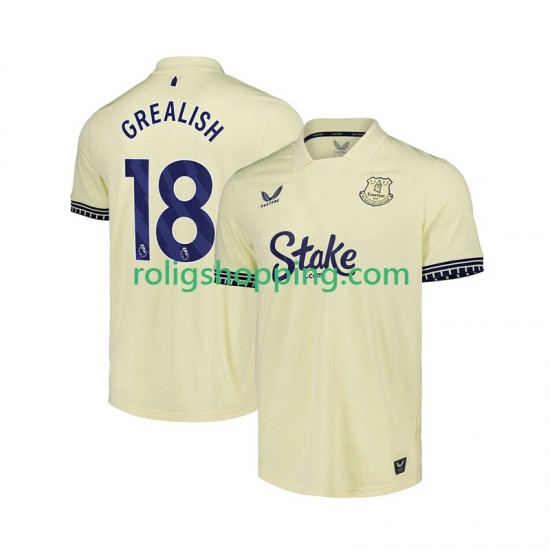 Fotbollströja Everton Jack Grealish 18 Män Bortaställ 2025-2026 Kort ärm