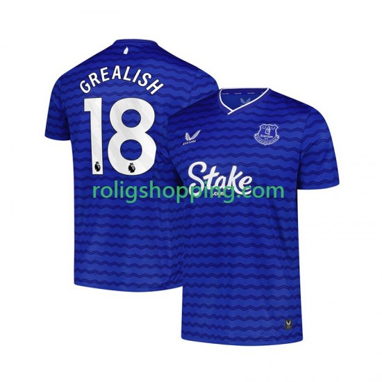 Fotbollströja Everton Jack Grealish 18 Män Hemmaställ 2025-2026 Kort ärm