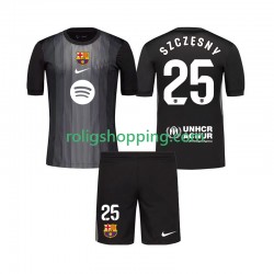 Fotbollströja FC Barcelona Szczesny 25 Målvakt Barn Tredjeställ 2025-2026 Kort ärm