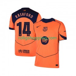 Fotbollströja FC Barcelona Marcus Rashford 14 UCL Män Tredjeställ 2025-2026 Kort ärm