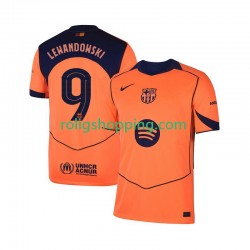 Fotbollströja FC Barcelona Robert Lewandowski 9 UCL Män Tredjeställ 2025-2026 Kort ärm