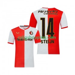 Fotbollströja Feyenoord Rotterdam Sem Steijn 14 Män Hemmaställ 2025-2026 Kort ärm