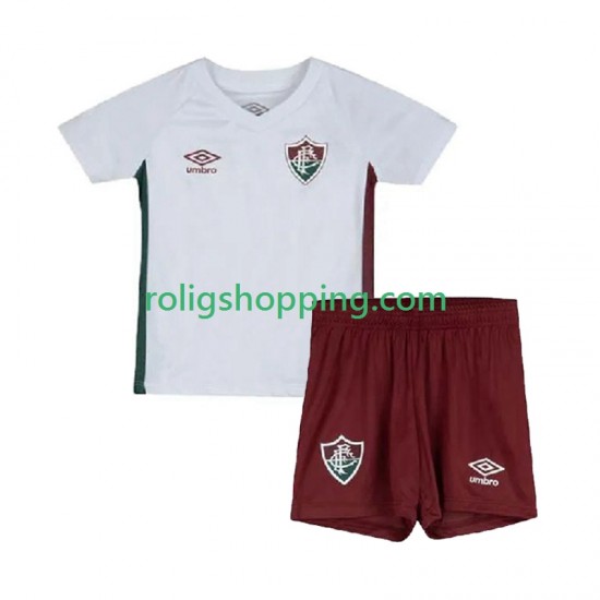 Fotbollströja Fluminense Barn Bortaställ 2025-2026 Kort ärm