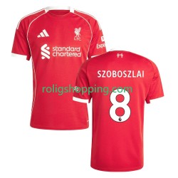Fotbollströja Liverpool Dominik Szoboszlai 8 Män Hemmaställ 2025-2026 Kort ärm