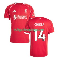 Fotbollströja Liverpool Federico Chiesa 14 Män Hemmaställ 2025-2026 Kort ärm