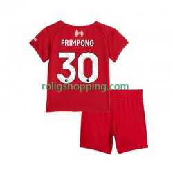 Fotbollströja Liverpool Jeremie Frimpong 30 Barn Hemmaställ 2025-2026 Kort ärm