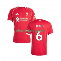 Fotbollströja Liverpool Milos Kerkez 6 Män Hemmaställ 2025-2026 Kort ärm
