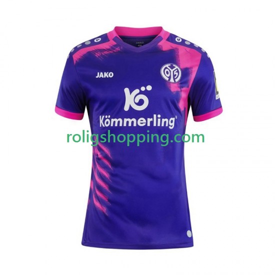 Fotbollströja Mainz 05 Män Bortaställ 2025-2026 Kort ärm