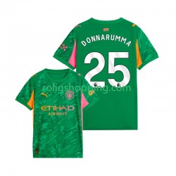 Fotbollströja Manchester City Gianluigi Donnarumma 25 Målvakt Män Hemmaställ 2025-2026 Kort ärm