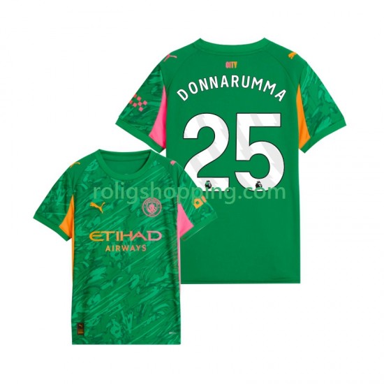 Fotbollströja Manchester City Gianluigi Donnarumma 25 Målvakt Män Hemmaställ 2025-2026 Kort ärm