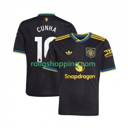 Fotbollströja Manchester United Matheus Cunha 10 Män Tredjeställ 2025-2026 Kort ärm