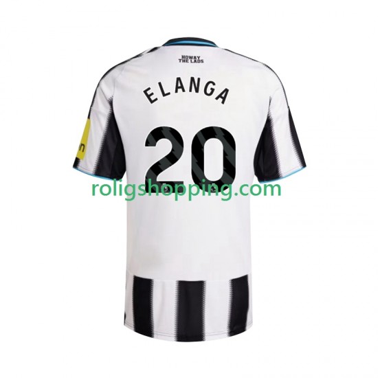 Fotbollströja Newcastle United Elanga 20 Män Hemmaställ 2025-2026 Kort ärm