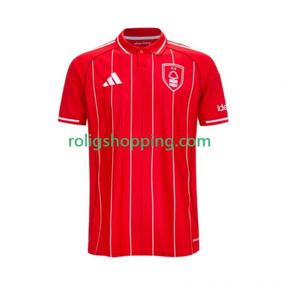 Fotbollströja Nottingham Forest Män Hemmaställ 2025-2026 Kort ärm
