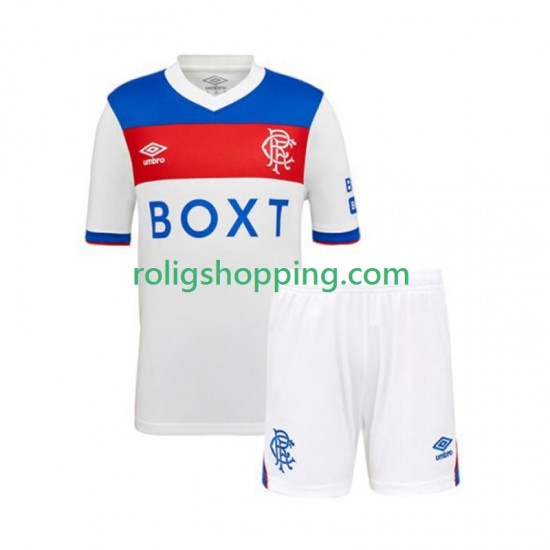Fotbollströja Rangers Barn Bortaställ 2025-2026 Kort ärm