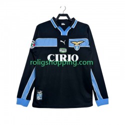Fotbollströja SS Lazio 1998 Retro Män Bortaställ 1999 Lång ärm