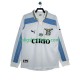 Fotbollströja SS Lazio 2000 Retro Män Bortaställ 1999 Lång ärm