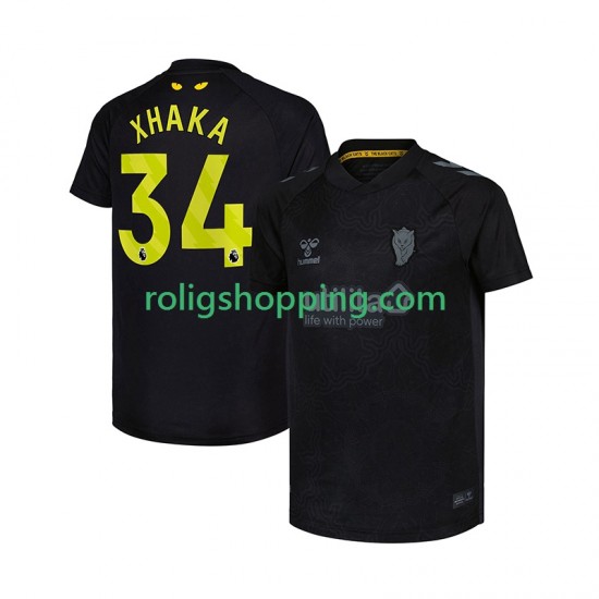 Fotbollströja Sunderland Granit Xhaka 34 Män Tredjeställ 2025-2026 Kort ärm