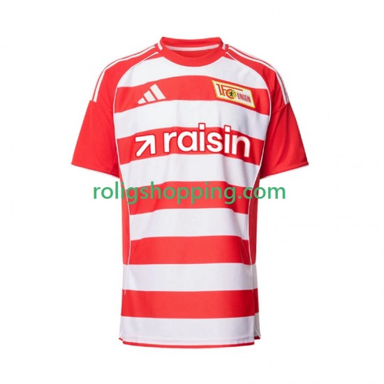Fotbollströja Union Berlin Män Hemmaställ 2025-2026 Kort ärm