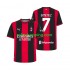Fotbollströja AC Milan Gimenez 7 Män Hemmaställ 2026-2027 Kort ärm