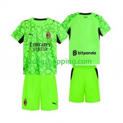 Fotbollströja AC Milan Målvakt Barn Tredjeställ 2026-2027 Kort ärm Fotbollströja AC Milan Målvakt Barn Tredjeställ 2026-2027 Kort ärm