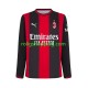 Fotbollströja AC Milan Män Hemmaställ 2026-2027 Lång ärm