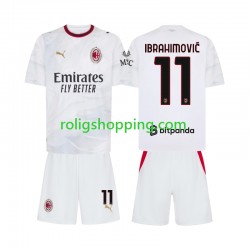 Fotbollströja AC Milan Ibrahimović 11 Barn Bortaställ 2026-2027 Kort ärm