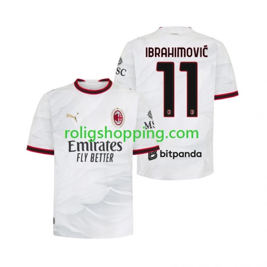 Fotbollströja AC Milan Ibrahimović 11 Män Bortaställ 2026-2027 Kort ärm
