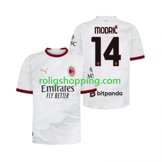 Fotbollströja AC Milan Modrić Luka 14 Män Bortaställ 2026-2027 Kort ärm