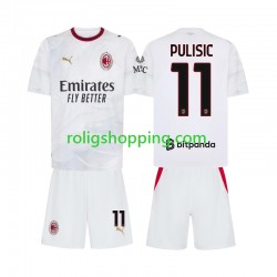 Fotbollströja AC Milan Pulisic 11 Barn Bortaställ 2026-2027 Kort ärm