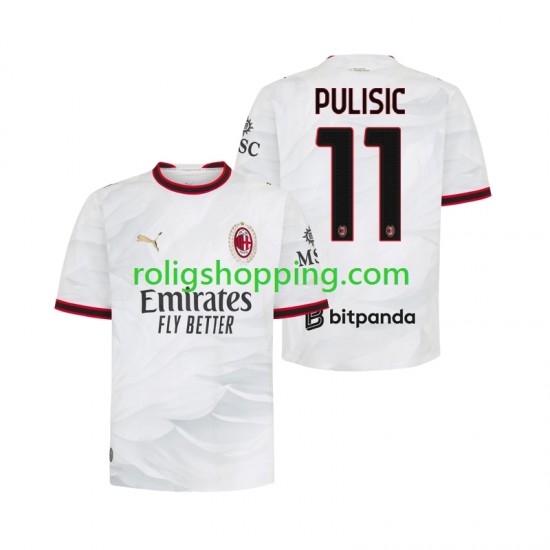 Fotbollströja AC Milan Pulisic 11 Män Bortaställ 2026-2027 Kort ärm