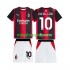 Fotbollströja AC Milan Rafael Leao 10 Barn Hemmaställ 2026-2027 Kort ärm