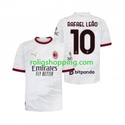 Fotbollströja AC Milan Rafael Leao 10 Män Bortaställ 2026-2027 Kort ärm Fotbollströja AC Milan Rafael Leao 10 Män Bortaställ 2026-2027 Kort ärm