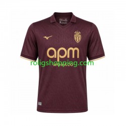 Fotbollströja AS Monaco Män Bortaställ 2026-2027 Kort ärm Fotbollströja AS Monaco Män Bortaställ 2026-2027 Kort ärm