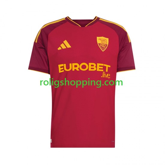 Fotbollströja AS Roma Män Hemmaställ 2026-2027 Kort ärm
