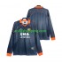 Fotbollströja AS Roma 2000 Retro Män Tredjeställ 1999 Lång ärm