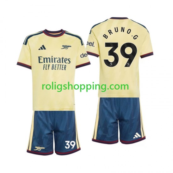 Fotbollströja Arsenal Bruno Guimaraes 39 Barn Tredjeställ 2026-2027 Kort ärm