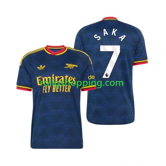 Fotbollströja Arsenal Bukayo Saka 7 Män Bortaställ 2026-2027 Kort ärm