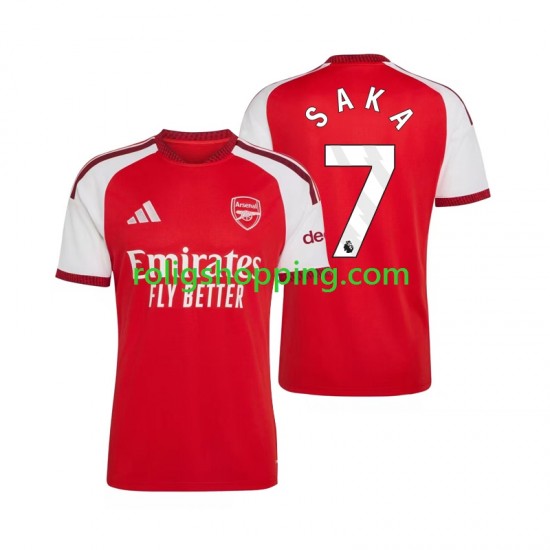 Fotbollströja Arsenal Bukayo Saka 7 Män Hemmaställ 2026-2027 Kort ärm