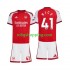 Fotbollströja Arsenal Declan Rice 41 Barn Hemmaställ 2026-2027 Kort ärm