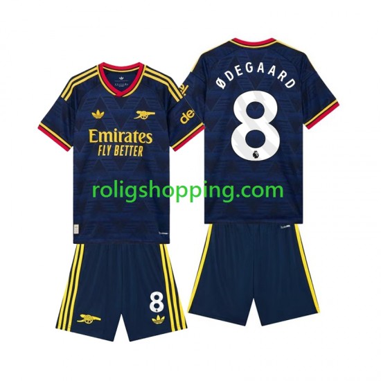Fotbollströja Arsenal Martin Odegaard 8 Barn Bortaställ 2026-2027 Kort ärm