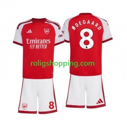 Fotbollströja Arsenal Martin Odegaard 8 Barn Hemmaställ 2026-2027 Kort ärm