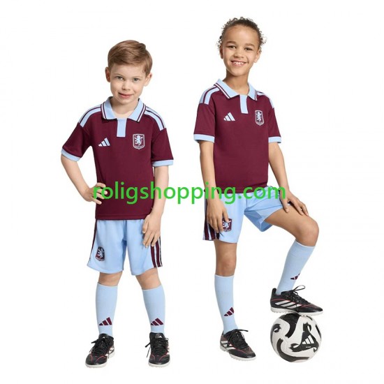 Fotbollströja Aston Villa Barn Hemmaställ 2026-2027 Kort ärm