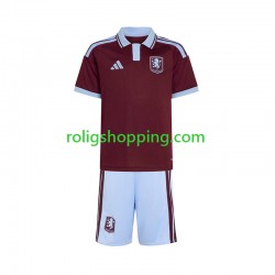 Fotbollströja Aston Villa Barn Hemmaställ 2026-2027 Kort ärm