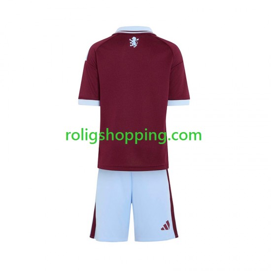 Fotbollströja Aston Villa Barn Hemmaställ 2026-2027 Kort ärm