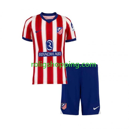 Fotbollströja Atlético Madrid Barn Hemmaställ 2026-2027 Kort ärm