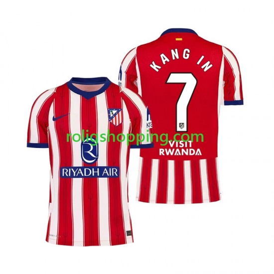Fotbollströja Atlético Madrid Lee Kang-in 7 Män Hemmaställ 2026-2027 Kort ärm