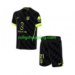 Fotbollströja Atlético Madrid Obed Vargas 21 Barn Bortaställ 2026-2027 Kort ärm