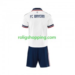 Fotbollströja FC Bayern München Barn Bortaställ 2026-2027 Kort ärm