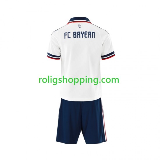 Fotbollströja FC Bayern München Barn Bortaställ 2026-2027 Kort ärm