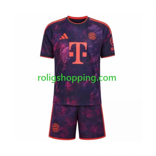 Fotbollströja FC Bayern München Barn Tredjeställ 2026-2027 Kort ärm